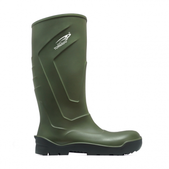 GALOCHA PU S5 VERDE/PRETA...