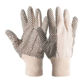 LUVA EM TELA C/ PONTOS PVC...