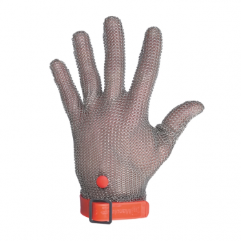 LUVA MALHA AÇO COM CORREIA...