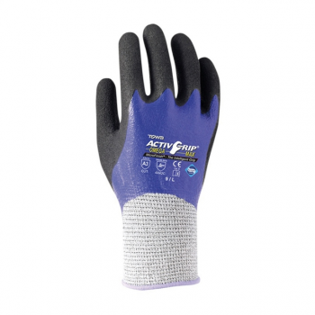 LUVA POLIET. E FIBRA DE...