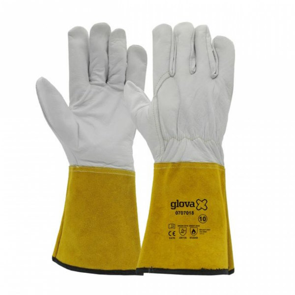 Luva Soldador Mista Cabra...