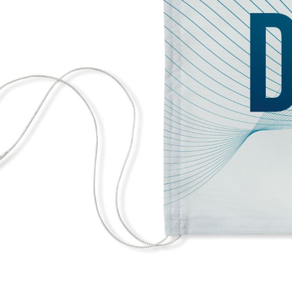 Bandeira Vertical com Fita...