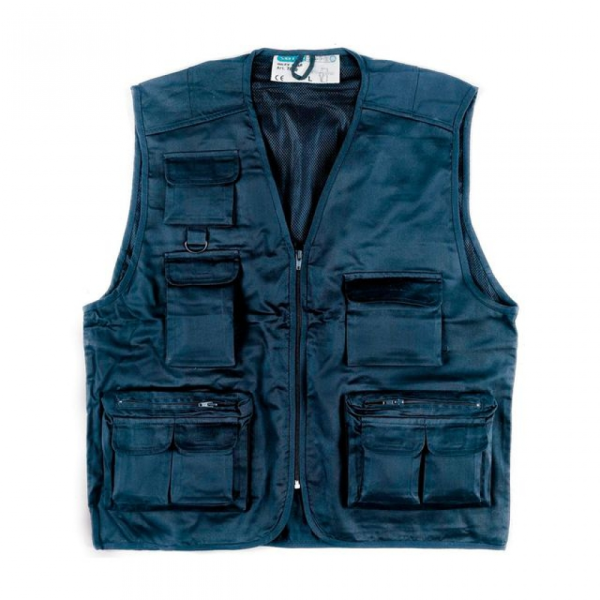 Colete Multibolsos 65% Pol...