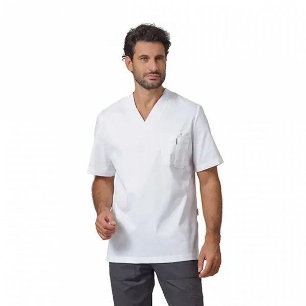 Jaleca Manga Curta 55%...