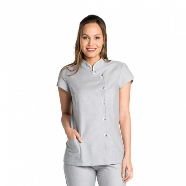 Jaleca Senhora Manga Curta...