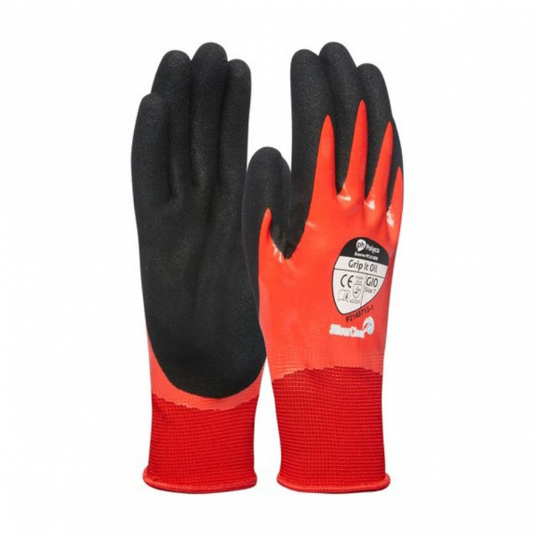 Luva Nylon Com Duplo...