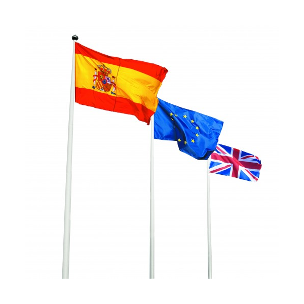 Mastro de alumínio...