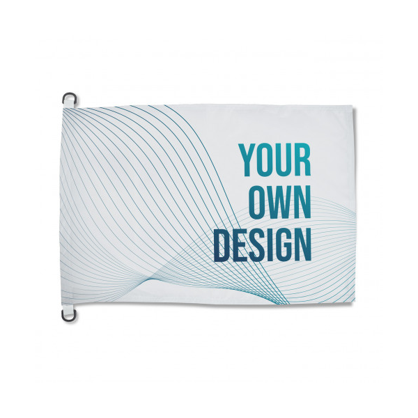 Bandeira solta de parede