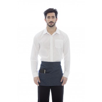 Avental de cintura em ganga...