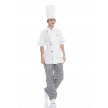 Jaleca Cozinheiro Manga Curta