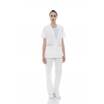 Túnica senhora em sarja...