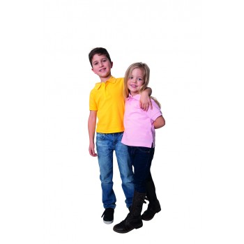 Polo criança em malha...