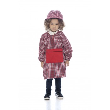 Bata unisexo em xadrez