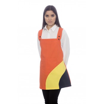 Avental educadora em canvas