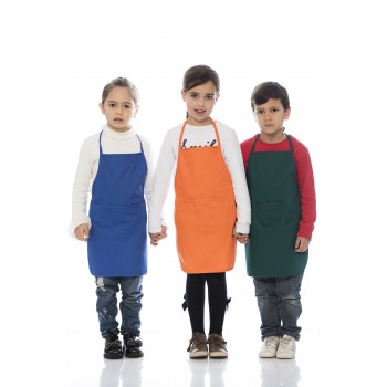 Avental unisexo em sarja