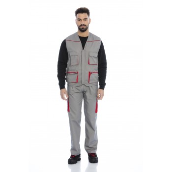 Calça homem bolsos nas pernas