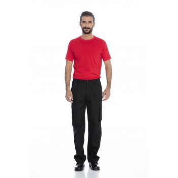 Calça homem bolsos nas...