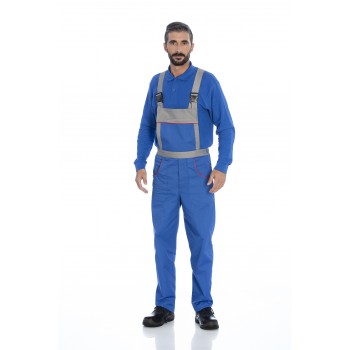 Jardineira homem em sarja