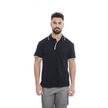 Polo homem em malha piquet...