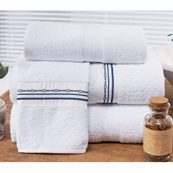 Toalhete Felpo Branco Fio...