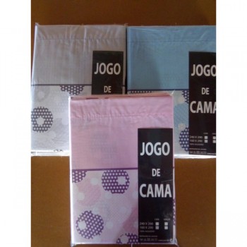 Jogo de Cama de Casal com...