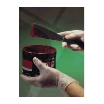 Luvas descartáveis em vinil...