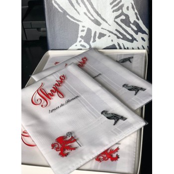 Caixa de 3 Lenços para...