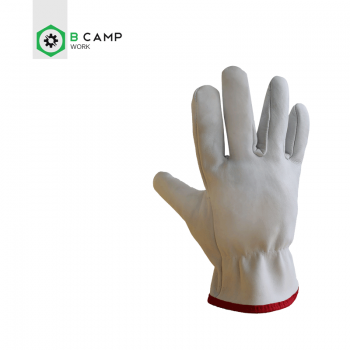 Luva em pele (tipo chefe)